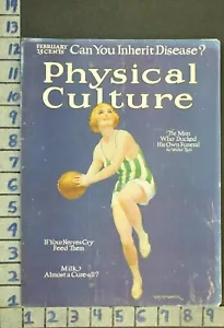 1924 SPORT WOMAN BASKETBALL JERSEY FASHION ROMANCE ILLUS WEAVER COVER RP47 - Picture 1 of 1