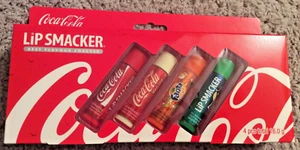 BNIB New Sealed Coca Cola Lip Balm Collection - 4g x 4 - Coke Fanta Sprite - Picture 1 of 4