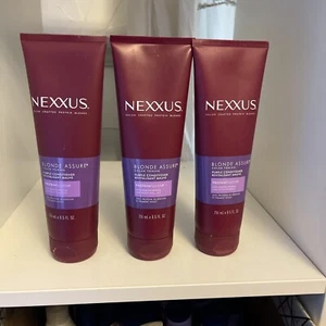 3 Nexxus Blonde Assure Color Toning Purple Conditioner/Shampoo 8.5 oz (B6) - Picture 1 of 2