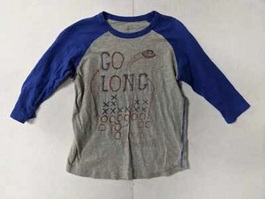 Lands End Football Playbook Touchdown Long Sleeve Shirt Size Youth M 10/12 - Picture 1 of 4