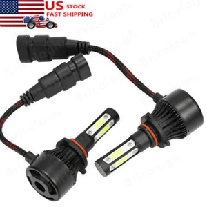 Luces Para Auto Coche 6000k Luz blanca 4 lados LED Bombillas De Los Faros 9005 2x - Imagen 1 de 10