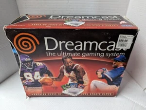 2 Empty Console System Box Lot for SEGA Dreamcast Original BOX ONLY Moss Iverson - Picture 1 of 17