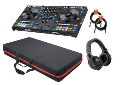 Rane FOUR 4-Channel Stems DJ Controller + Headphones, Carry Bag & XLRs - Image 1 of 4