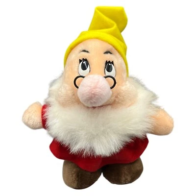 Disney Schneewittchen 7 Zwerge Chef Doc Plüschfigur Puppe 20cm 1980er Vintage - Bild 1 von 4