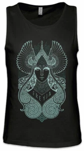 Freyja II Herren Tank Top Freya Freia Valhalla Vikings Odin Viking Goddess - Picture 1 of 1