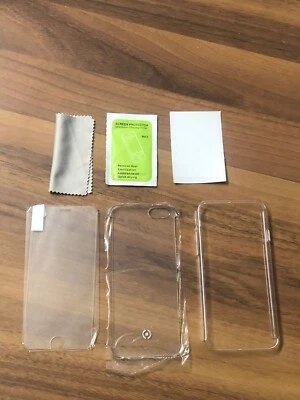 COVER 360° Per APPLE IPHONE 6 Custodia Fronte Retro TRASPARENTE Silicone TPU - Immagine 1 di 2