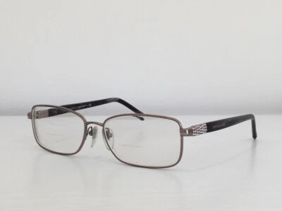 37 Bvlgari 2136-B 176 Rectángulo Borgoña Oro Cristal Marco 53-15-135 Foto 1 de 4