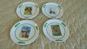 CUATRO PLATOS APERITIVOS PUBLICIDAD HEINZ PEPINILLOS EDICIÓN LIMITADA 6" - Imagen 1 de 10