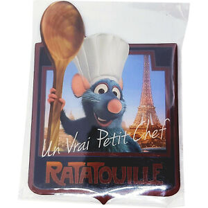 Disneyland Paris Ratatouille Chef Remy Fridge Magnet Vintage Sign Plaque Style