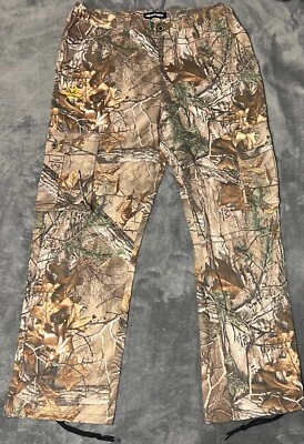 RealTree Xtra Men's Cargo Pants L (36-38) Draw Cord Leg Openings NWT - Image 1 of 4