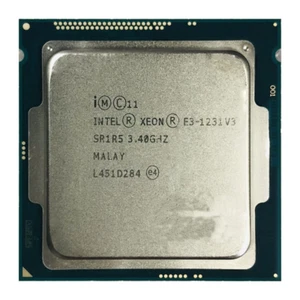 Intel Xeon E3-1231 v3 3.40 GHz Quad-Core 8 Threads 80W LGA 1150 CPU Processor - Picture 1 of 4