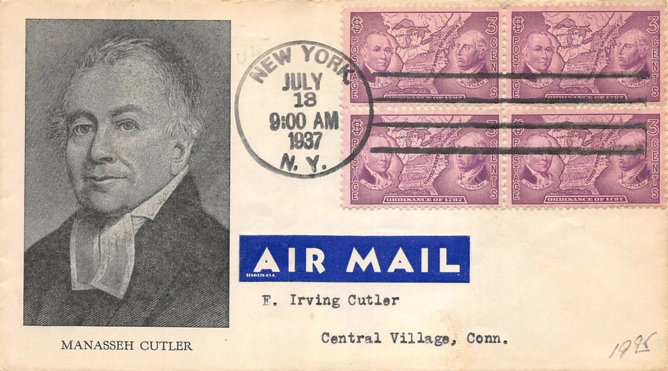 795 3c Northwest Ordinance Sesquicentennial unlisted [108968] - Image 1 of 1