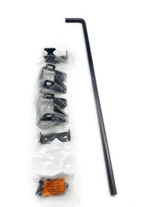 Snug Cottage Hardware 4096-BP24 24" Black Cane Bolt PVC Fence Gate FREEFAST SHIP - Picture 1 of 8