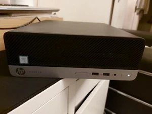 HP ProDesk 400 G4 SFF i5 7500 8GB DDR4 RAM 256GB SSD Windows 10 Pro Desktop PC - Picture 1 of 6