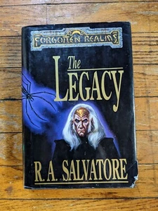 Forgotten Realms, The Legacy R.A. Salvatore HardCover - Picture 1 of 10