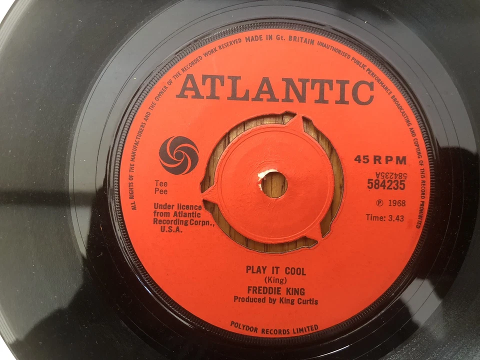 FREDDIE KING PLAY IT COOL / FUNKY ATLANTIC BLUES SOUL R&B - Image 1 of 1