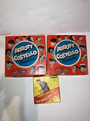 Lot of   Castle Films Super 8MM Abbott and Costello 3 films - Image 1 of 2
