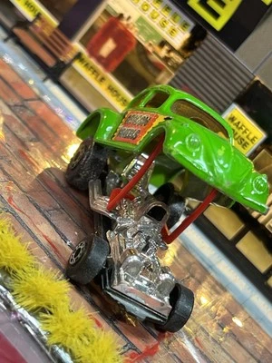 Lesney Matchbox 1972 Dragon Wheels Volkswagen Beetle Funny Car Nº 43 casi nuevo estado VW Foto 1 de 4