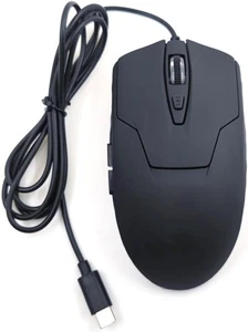 CBUS Wired USB C Mouse, 6-Button Quiet Click Computer Mouse - 4 DPI Speeds,...  - Picture 1 of 4