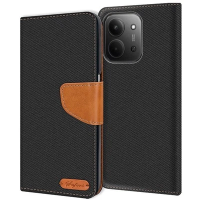 COOLGADGET Housse de Protection pour Xiaomi Redmi 15C Étui à Rabat Rabattable Livre Coque