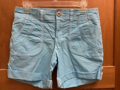 Pantalones cortos para mujer Inc International Concepts talla 6 azules Foto 1 de 3