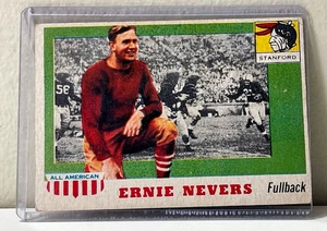 1955 Topps All-American Football #56 Ernie Nevers Salón de la fama (bin4634B) - Imagen 1 de 2