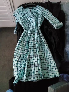 Brooks Brothers Dress - US Size 6 (Aust 10) - Shirtdress - Cotton - Picture 1 of 3