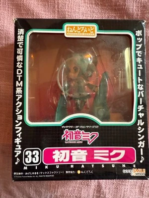 Miku Hatsune Nendoroid 033 Vocaloid Action Figure Good Smile 2008 From Japan - Image 1 of 4