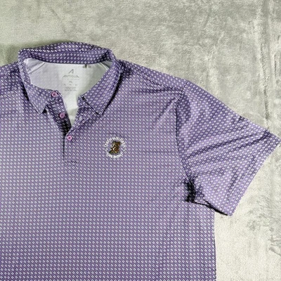 Polo de golf Antigua XL para hombre púrpura 25th US Open bordado Oakmont Foto 1 de 4
