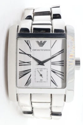 Reloj Pulsera Vintage Emporio Armani Acero Cuarzo AR-0182 Foto 1 de 4