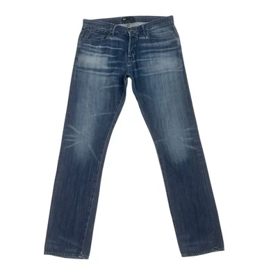 3x1 NYC 36 X 34 Slim M3SL10336 USA Made Medium Rinse Selvedge Denim Mens Jeans - Image 1 of 4
