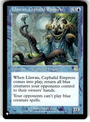 Llawan, Cephalid Empress Torment Regular MTG - Image 1 of 2