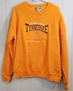 VTG Lee Sport Orange UT Tennessee Volunteers Sweatshirt SZ Lg Made In USA - Picture 1 of 7