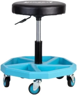 Hazet Rollhocker 195N-4 pneumatischer Montagerollhocker Werkstatt Sitz bis 150kg - Bild 1 von 4