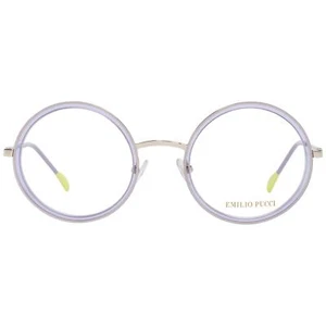 Emilio Pucci EP 5113 080 Purple Plastic Round Optical Eyeglasses Frame 49-23-140 - Picture 1 of 3