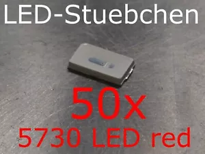 50x 5730 LED rojo - Imagen 1 de 1