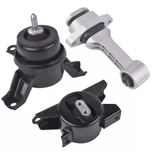 3x Motor & Transmission Mount Kit for Kia Soul 1.6L 2.0L 2010-2011 AUTO L4 Gas - Picture 1 of 10