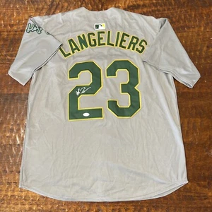 Shea Langeliers Signed Oakland Athletics Jersey JSA Coa Autographed A’s - Picture 1 of 6