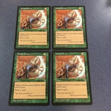 1997 MTG Magic the Gathering Weatherlight REALITY ANCHOR Play Set x4 (MR14B)