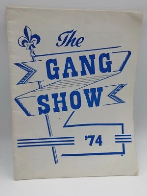 1974 South West Cheshire Boy Scouts Gang Show Programme  - Image 1 of 4