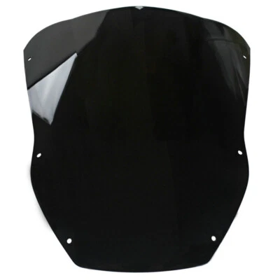 Black ABS Bike Windscreen For Kawasaki ZX-12R Ninja ZX12R 2000 2001 Windshields - Image 1 of 3