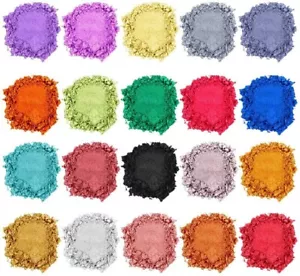 Cosmetic Mica Powders - Soaps, Bath Bombs, Nail Varnish, Lip Balms, Lipstick - Picture 1 of 38