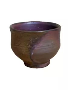 Bizen Ware Fujiwara Yu Sake Tasse 6,5 cm Living National Treasure mit Box & Tuch JP - Bild 1 von 15
