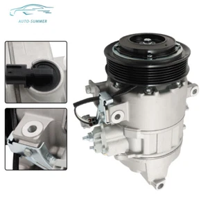 A/C AC Compressor + Clutch For Chrysler 300 Dodge Challenger 2014-2020 - Foto 1 di 10
