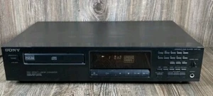 Sony CDP-261 Single Compact Disc CD Player, Black, Tested Works - Picture 1 of 4