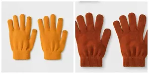 Guantes para mujer - Wild Fable - amarillo/bronce - talla única - paquete de 3 - C698 - Imagen 1 de 5