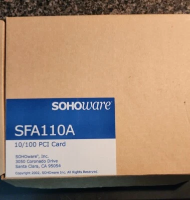 SFA110A   NDC SFA110A 10/100 PCI Fast Ethernet Adapter  - Image 1 of 3