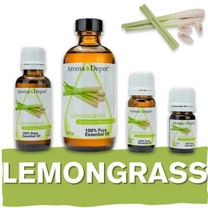 Lemongrass Essential Oil Therapeutic Grade 100% Pure Natural Aceite Esencial - Picture 1 of 16