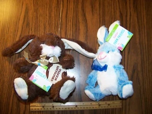 Plush Easter Bunny / Bunnies (Set of Two) by Dan Dee Collector's Choice - Picture 1 of 7