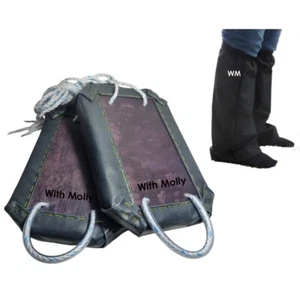 With Molly handmade Plastering Cushion Sleeper wood black with Foot Toshi - Picture 1 of 5